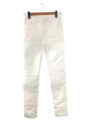 MM6 ボトム 38 ポリエステル ホワイト 無地 S62LB0016 2019AW Padded Pants 中綿