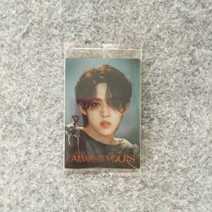 SEVENTEEN　S.COUPS エスクプス　ALWAYS YOURS　SVTウエハース　レアシール R-14