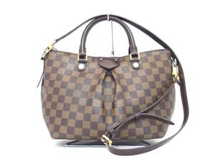 LOUIS VUITTON ルイヴィトン ダミエ シエナPM N41545 2WAYショルダー ハンドバッグ / B6633