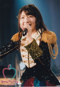 AKB48 村山彩希 ソロコンサート～私は私の道を行く～ LIVE Ver. 生写真 黒衣装左手マイク