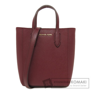 Michael Kors マイケルコース VINCENT クロスボディ ウィズ カードケース 2WAY ハンドバッグ レザー レディース 中古