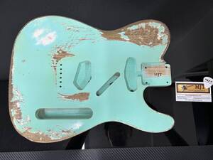 極上レリック MJT Body Telecaster RELIC レリック加工済 新品未使用 エイジド サーフグリーン Aged Surf Green