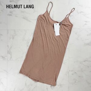 新品未使用 HELMUT LANG ヘルムート・ラング カシミヤ キャミソール インナートップス レディース サーモンピンク サイズS*SC2