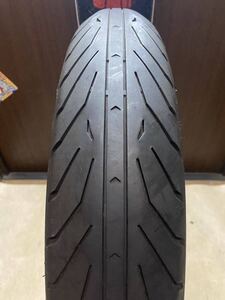 中古MCタイヤ 2022年製造 PIRELLI ANGEL GTⅡ 120/70R19 ピレリ エンジェル 120 70 19 4422 A3413