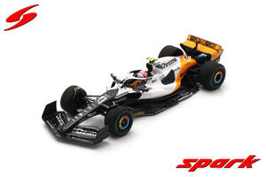 スパーク 1/43 マクラーレン MCL60 モナコGP 2023 L.ノリス 9th 　S8583　ハミルトン　レッドブル　フェルスタッペン　メルセデス 角田裕樹