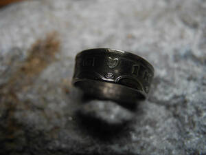 Vintage style［コインリング／デンマーク/1クローネ／♯6.5］Coin ring