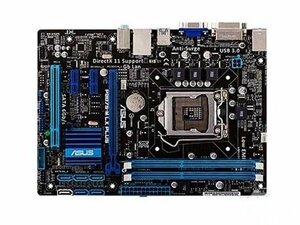 美品 ASUS P8B75-M LX PLUS マザーボード Intel B75LGA 1155MicroATX メモリ最大16G対応 保証あり　