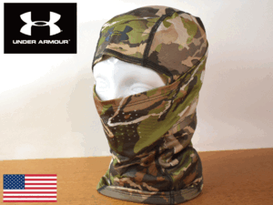 F159《未使用品》UNDER ARMOUR アンダーアーマー【フリーサイズ】 目出し帽 バラクラバ ネックウォーマー 2WAY 通勤 アウトドア