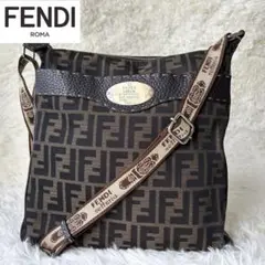 ⭐︎美品希少⭐︎ FENDI ズッカ柄 セレリア ロゴ ショルダーバッグ