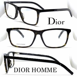 新品 送料無料 DIOR HOMME ディオール オム メガネフレーム BLACKTIE261F 086 DARK HAVANA ダークハバナ/ブラウン