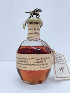 □【同梱不可】Blanton/ブラントン Single Barrel/シングルバレル バーボンウイスキー2007年 375ml 46.5%□