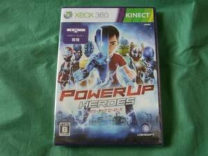 ★即決新品 XBOX360 パワーアップヒーローズ POWERUP HEROES Kinect専用