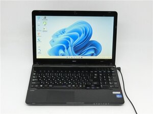 カメラ内蔵/15.6型/ノートPC/Windows11/新品SSD512/8GB/2世代i7/NEC　LS150/N　Office搭載/HDMI/USB3.0/無線マウス/テンキー