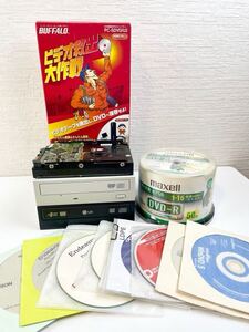 1000円~ DVDドライブ LG AOpen DVD-R 50枚 BUFFALO PC-SDVD まとめ売り CP周辺機器 ジャンク