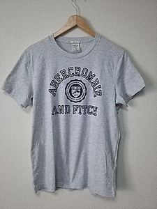 美品 Abercrombie&Fitch アバクロンビー&フィッチ 半袖 プリントTシャツ S