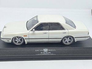 京商 KYOSHO 1/43 日産 シーマ (FY31) ホワイト ジャンクション プロデュース ニュースカラジャパン 03709JPW