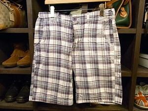 ABERCROMBIE&FITCH チェック柄 ショートパンツ SIZE 32 アバクロ