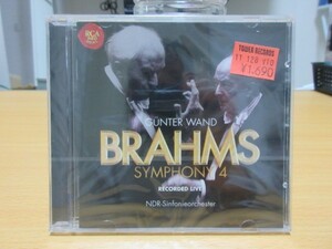 天16★CD★新品未開封（Deadstock/Just New）★RCA　BRAHMS（ブラームス）SYMPHONY４｜ギュンター・ヴァント/Gunter Wand/北ドイツ