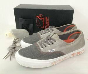 美品 レア 限定 コラボ VANS SYNDICATE AUTHENTIC PRO S NEIL BLENDER GREY ニール ブレンダー 27cm US9