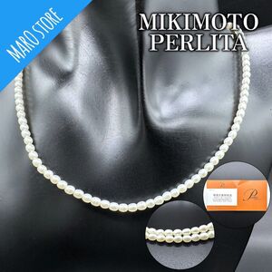 MIKIMOTO ペルリータ ベビーパール ネックレス WGK18