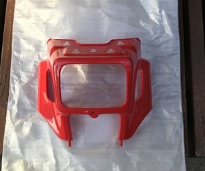 ホンダ 純正 XR250 XR400R ヘッドライト カバー HONDA XR250 XR400R Headlight Cover Shroud 未使用 Genuine JDM OEM メーカー純正品