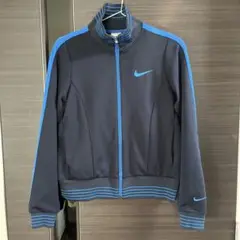 00s NIKE track jacket dark navy