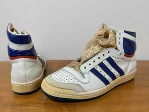 格安 1万円スタート デッドストック 新品 80s フランス製 adidas トップテン オリシナル ビンテージ DEAD STOCK