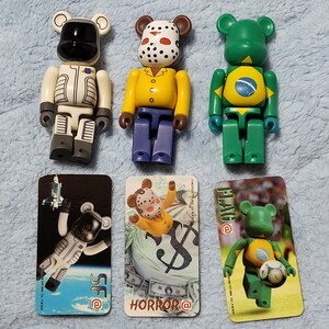 series3 FLAG Horror SF BE@RBRICK 100% MEDICOM TOY シリーズ3 フラッグ ホラー エスエフ ベアブリック メディコムトイ