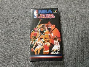 【SFC・スーパーファミコン】未使用 NBA ALL STAR CHALLENGE バスケットボール