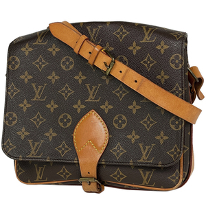 ルイ・ヴィトン Louis Vuitton カルトシエール 斜め掛け ショルダーバッグ モノグラム ブラウン M51252 レディース 【中古】