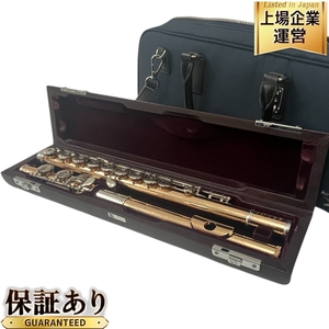 【最高級】Muramatsu flute ムラマツフルート 9K GOLD RC フルート HANDMADE 9K GOLD 中古 美品 O9670129