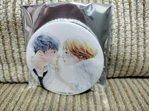 送料230円～【新品】咲坂伊緒展 アオハルノキオク サクラサク 缶バッジ マーガレット 集英社 入場者限定購入品 