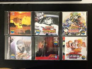 【中古】SNK NEOGEO CD ネオジオCD ソフトセット　サムライスピリッツ/ザ・キング・オブ・ファイターズなど