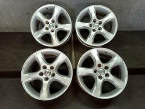 AKE919中古 JZX110 17×7JJ 17×7.5JJ 5穴 114.3 +50 ホイール 純正アルミ