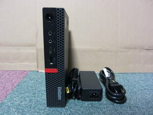 ⑯Lenovo ThinkCentre M720q 10T7-S1K900 中古 Win11Pro/Core i3 8100T/8GB/SSD M.2 NVMe 256GB/無線LAN/Bluetooth 小型PC