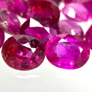 1円〜!!●天然ルビーおまとめ55ct●j 約11g ルース 裸石 宝石 ジュエリー jewelry ruby corundum コランダム 紅玉 w3 ツ39