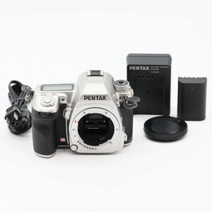 【美品】★ショット数「4,393回」PENTAX ペンタックス K-5 リミテッドシルバー #1769