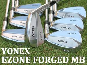 ヨネックス　EZONE FORGED MB　DG X100　4-9,P　7本セット　メンズ マッスルバックアイアン　YONEX　イーゾーン　フォージド