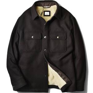 55万【Burberry バーバリー 新品】厳冬もこれでOK!厚手カシミア100%xECOムートン◇ブルゾン以上コート未満!汎用性◎超贅沢カシミアアウター