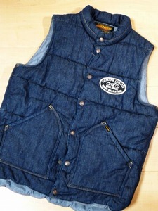 IRON HEART アイアンハート IHV-19 5oz デニムベスト CHAMBRAY LINNING DENIM VEST ベスト シャンブレー L