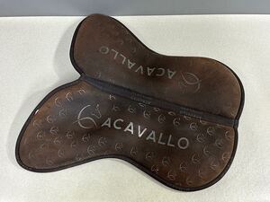 ACAVALLO ア・カバロ ハーフパッド 乗馬 馬具 Mサイズ 