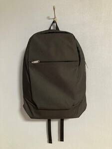 ★美品 marimekko マリメッコ Kortteli CITY BACKPACK コルッテリ シティー バックパック リュック タウンユース ダークグレー