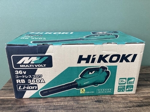 022●未使用品●HiKOKI 36Vコードレスブロワ RB36DA