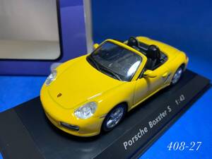 ◆◆絶版 1/43◆◆ Potato Car Porsche Boxster ポルシェボクスター S＜408-27＞