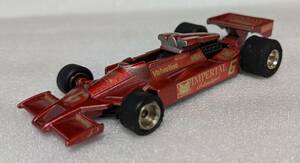 【No.6】エーダイ EIDAI 永大 / Technica43 IMPERIAL ロータス78 Car No.6　ロニー・ピーターソン (全長約11cm）（汚れあり）