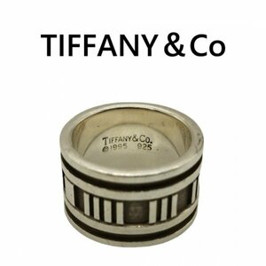 TIFFANY＆Co ティファニー アトラス ワイド SV925 指輪 約8号 シルバー系 3184