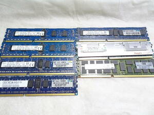 サーバー用 メモリー DDR3 1600R DDR3 1333R 1枚4GB×7枚組 両面チップ 合計28GB Registered ECC