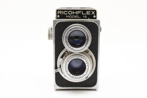 ★RICOH リコーフレックスVII RICOHFLEX MODEL VII 二眼レフ ブラックボディ★　R6635＃13