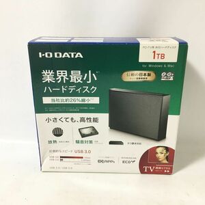 ★未使用！付属品完備！★I-O DATA アイ・オー・データ IO USB接続 外付けハードディスク 1TB HDD HDCZ-UT1K USB3.0対応