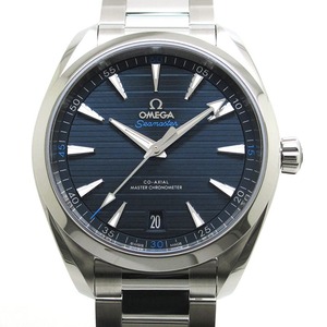 OMEGA オメガ シーマスター アクアテラ 150M 220.10.41.21.03.001 ブルー 自動巻き SEAMASTER